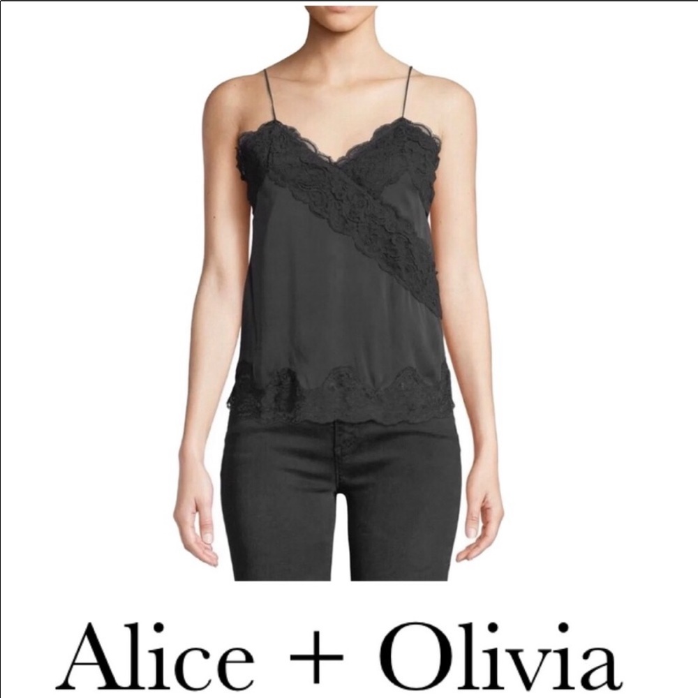 Alice & Olivia Silk Cami NWT